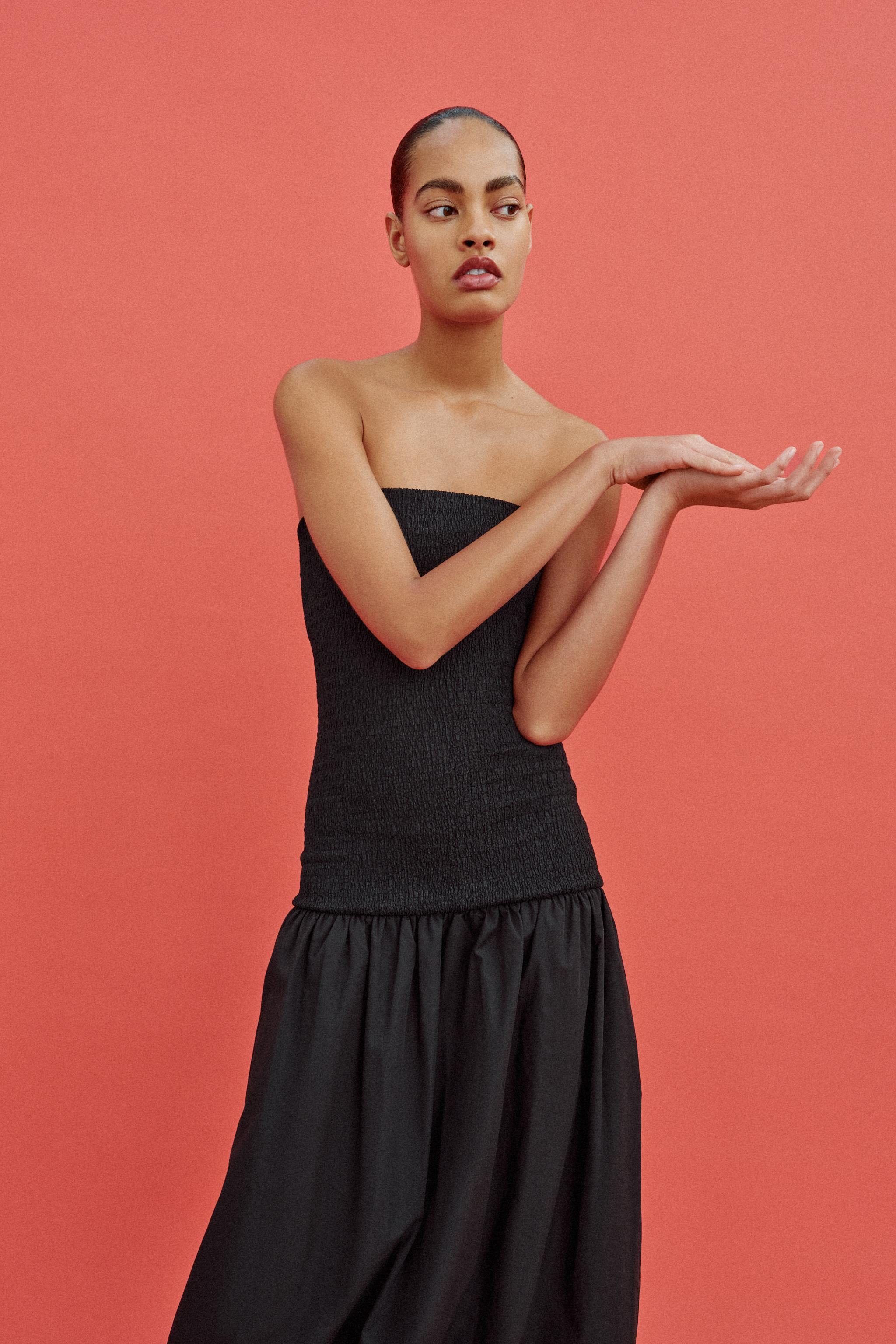 COMBINATION STRAPLESS DRESS